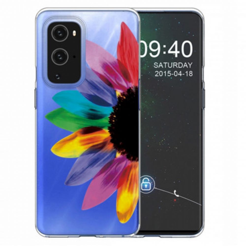 Hülle Für OnePlus 9 Pro Bunte Blume