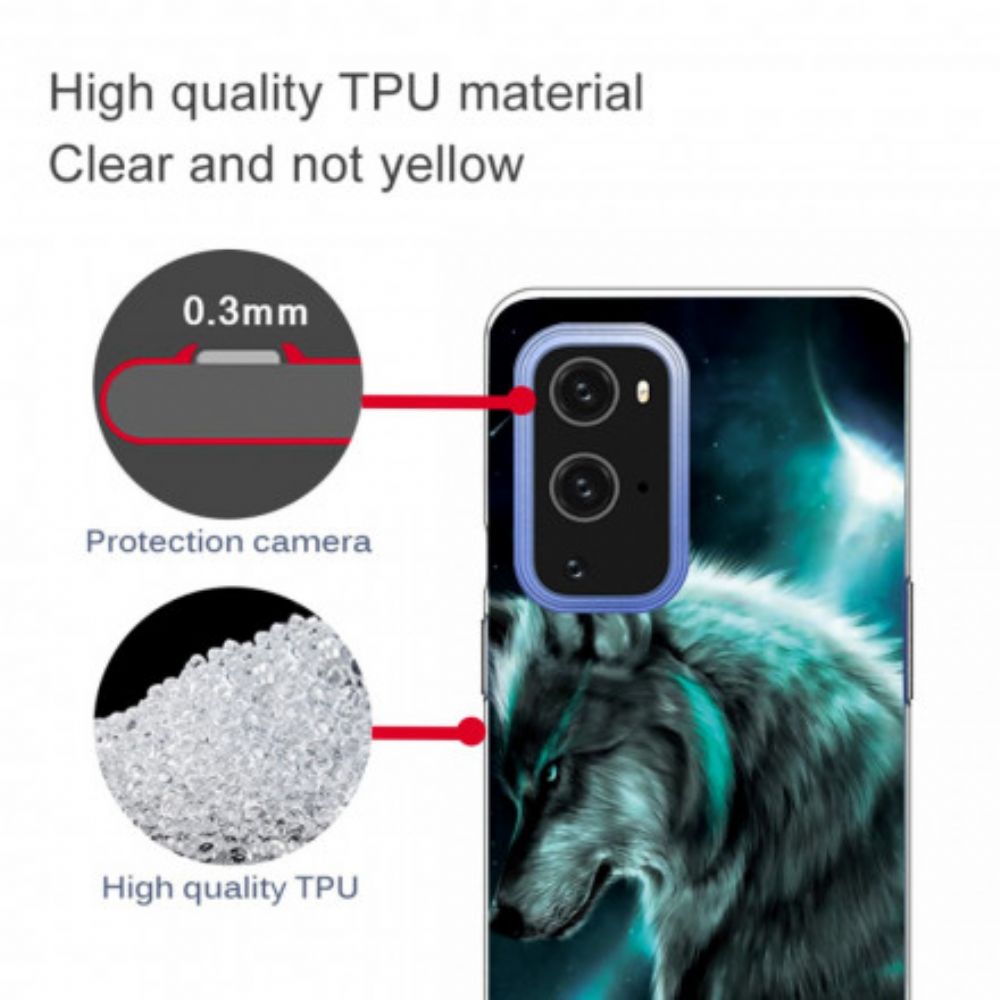 Hülle Für OnePlus 9 Pro Königlicher Wolf