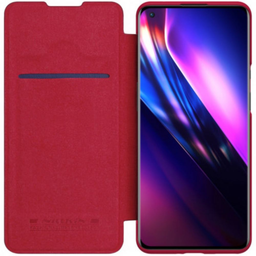 Schutzhülle Für OnePlus 9 Pro Flip Case Nillkin Qin-serie