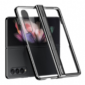 Handyhülle Für Samsung Galaxy Z Fold 4 Clear Metallic Scharnier