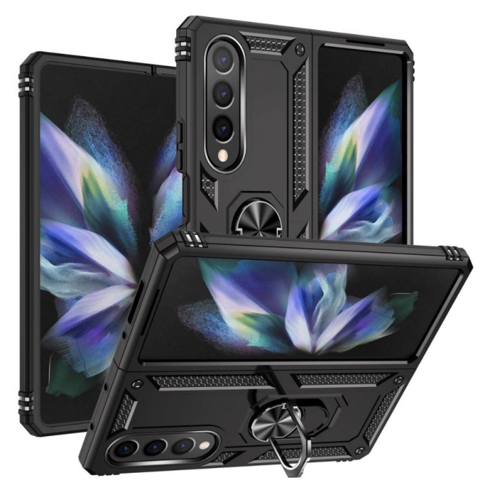 Handyhülle Für Samsung Galaxy Z Fold 4 Militärrang Mit Ring