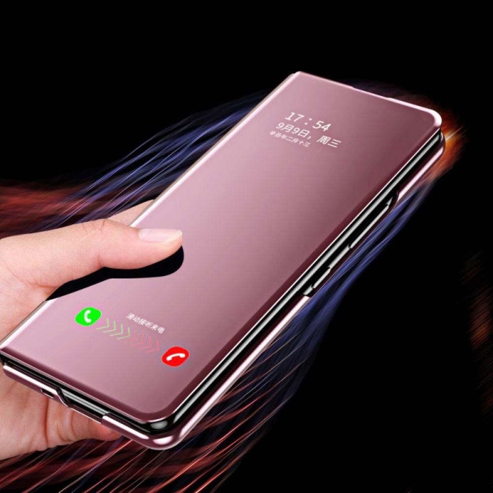 Schutzhülle Für Samsung Galaxy Z Fold 4 Flip Case Spiegel Und Transparenz