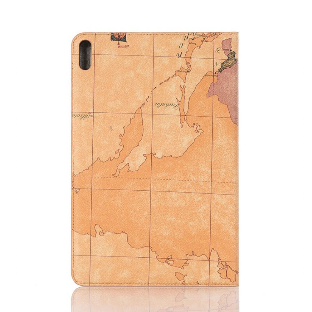 Case Für Huawei MatePad Pro Weltkarte