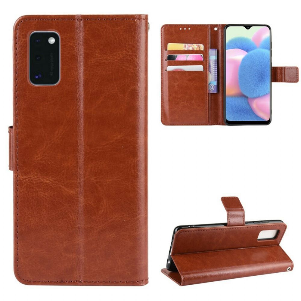 Flip Case Für Samsung Galaxy A41 Auffälliges Kunstleder