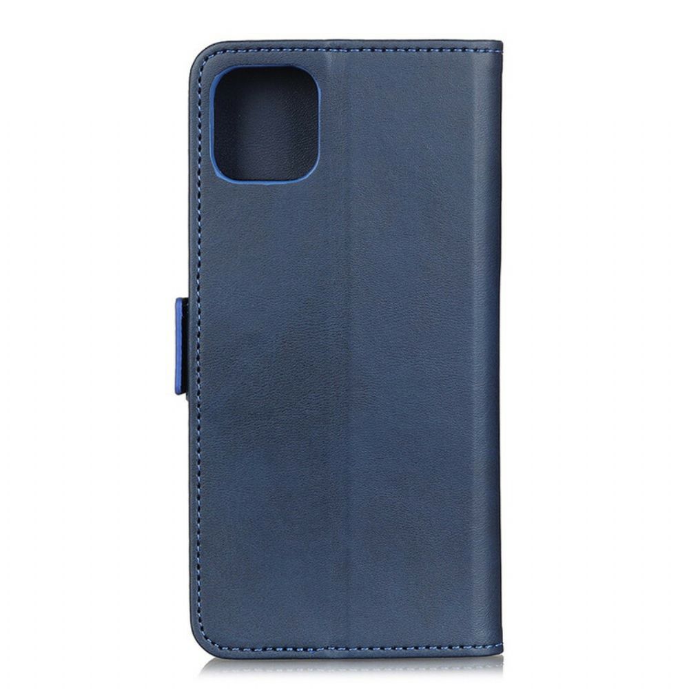 Flip Case Für Samsung Galaxy A41 Flip Case Doppelklappe