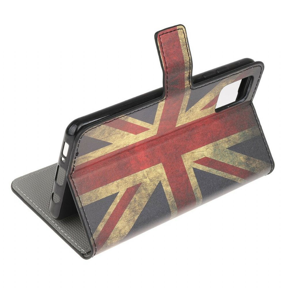 Flip Case Für Samsung Galaxy A41 England-flagge