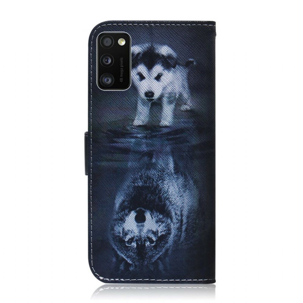 Flip Case Für Samsung Galaxy A41 Ernesto Der Wolf