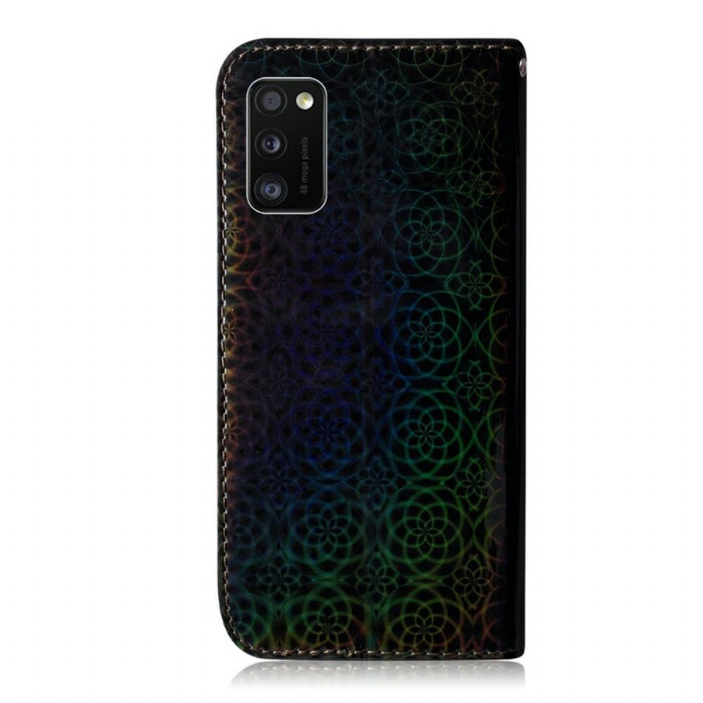 Flip Case Für Samsung Galaxy A41 Reine Farbe