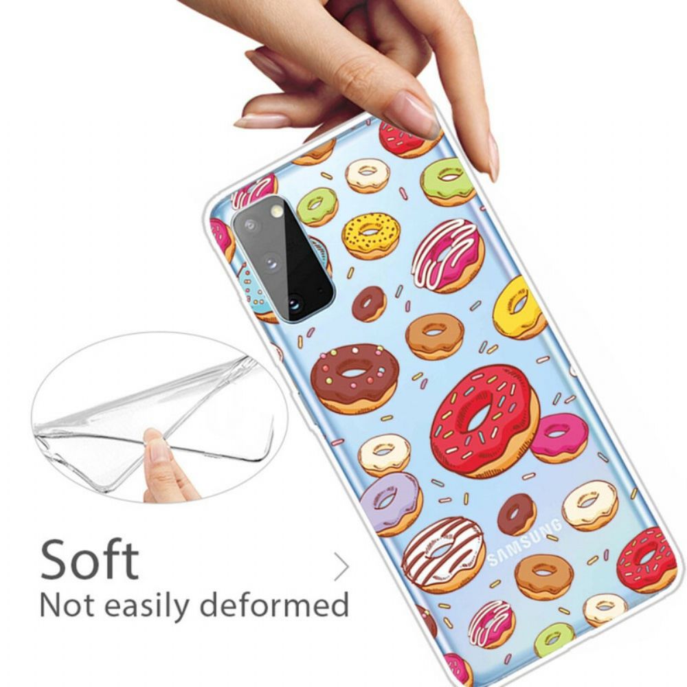 Handyhülle Für Samsung Galaxy A41 Liebe Donuts