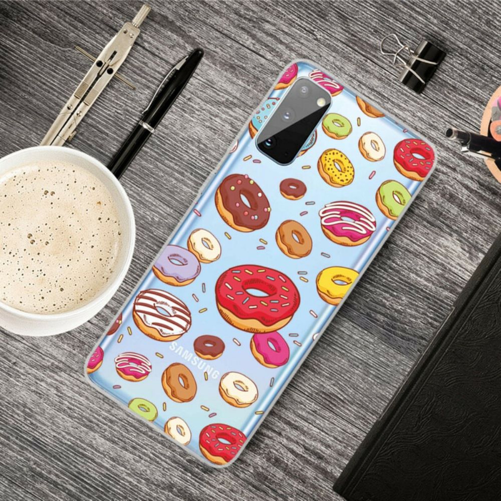 Handyhülle Für Samsung Galaxy A41 Liebe Donuts