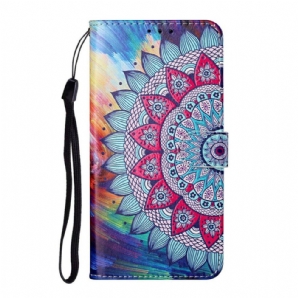 Flip Case Für Samsung Galaxy S21 5G Königs-mandala