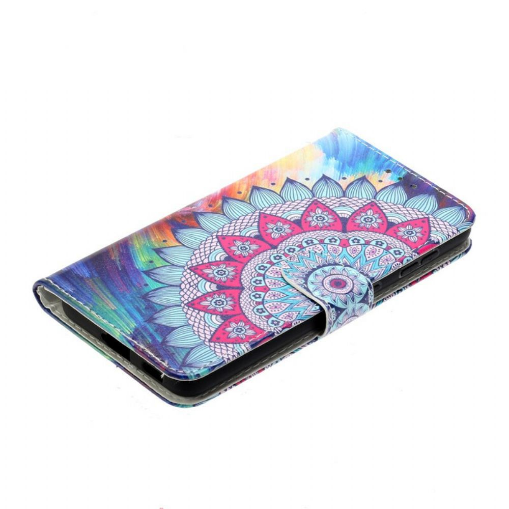 Flip Case Für Samsung Galaxy S21 5G Königs-mandala