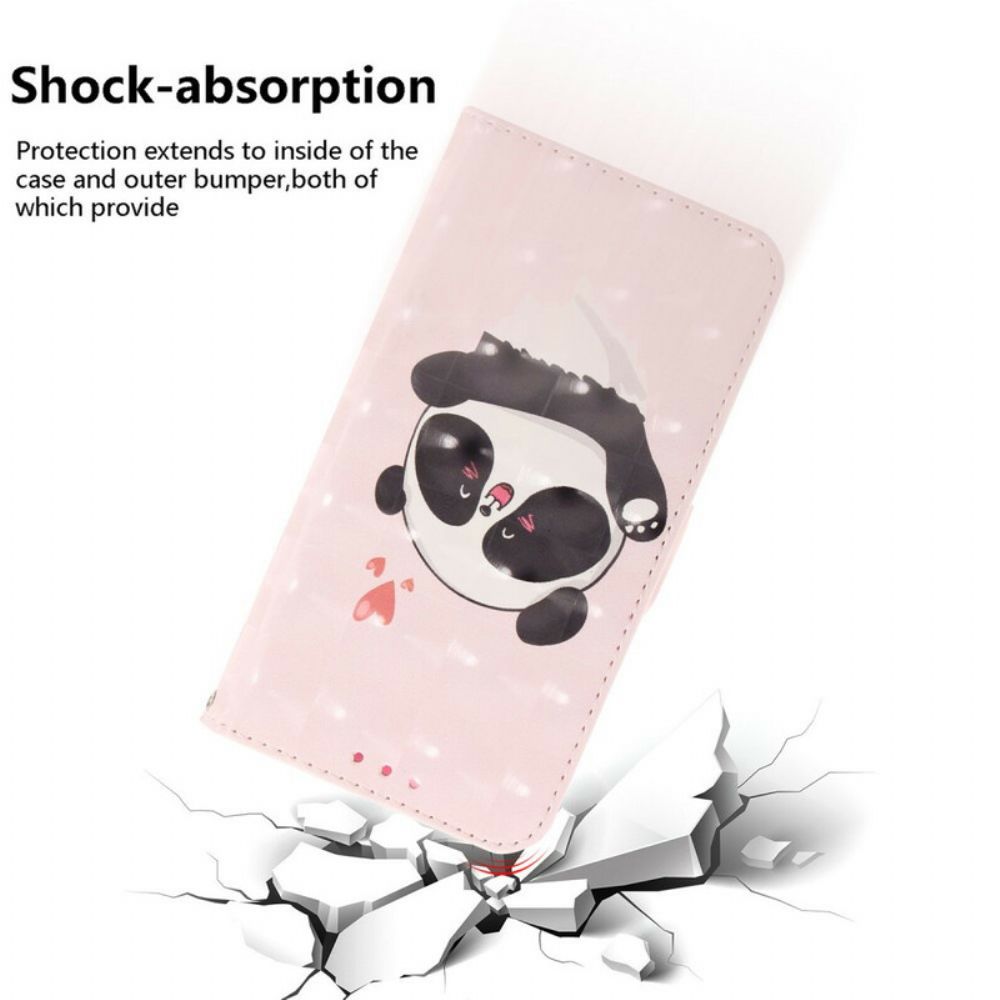 Flip Case Für Samsung Galaxy S21 5G Mit Kordel Tanga-panda