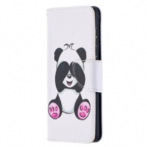 Flip Case Für Samsung Galaxy S21 5G Panda-spaß