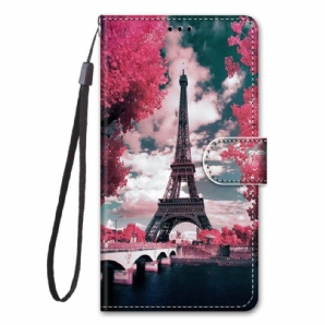 Flip Case Für Samsung Galaxy S21 5G Paris In Voller Blüte