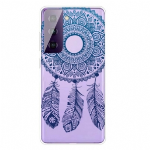 Hülle Für Samsung Galaxy S21 5G Einzelnes Blumenmandala