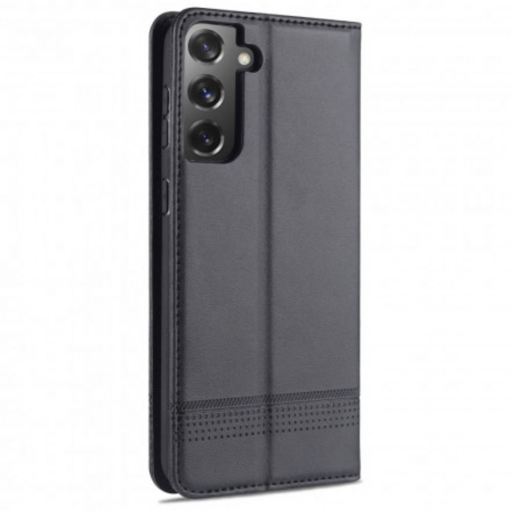 Schutzhülle Für Samsung Galaxy S21 5G Flip Case Azns-lederstil