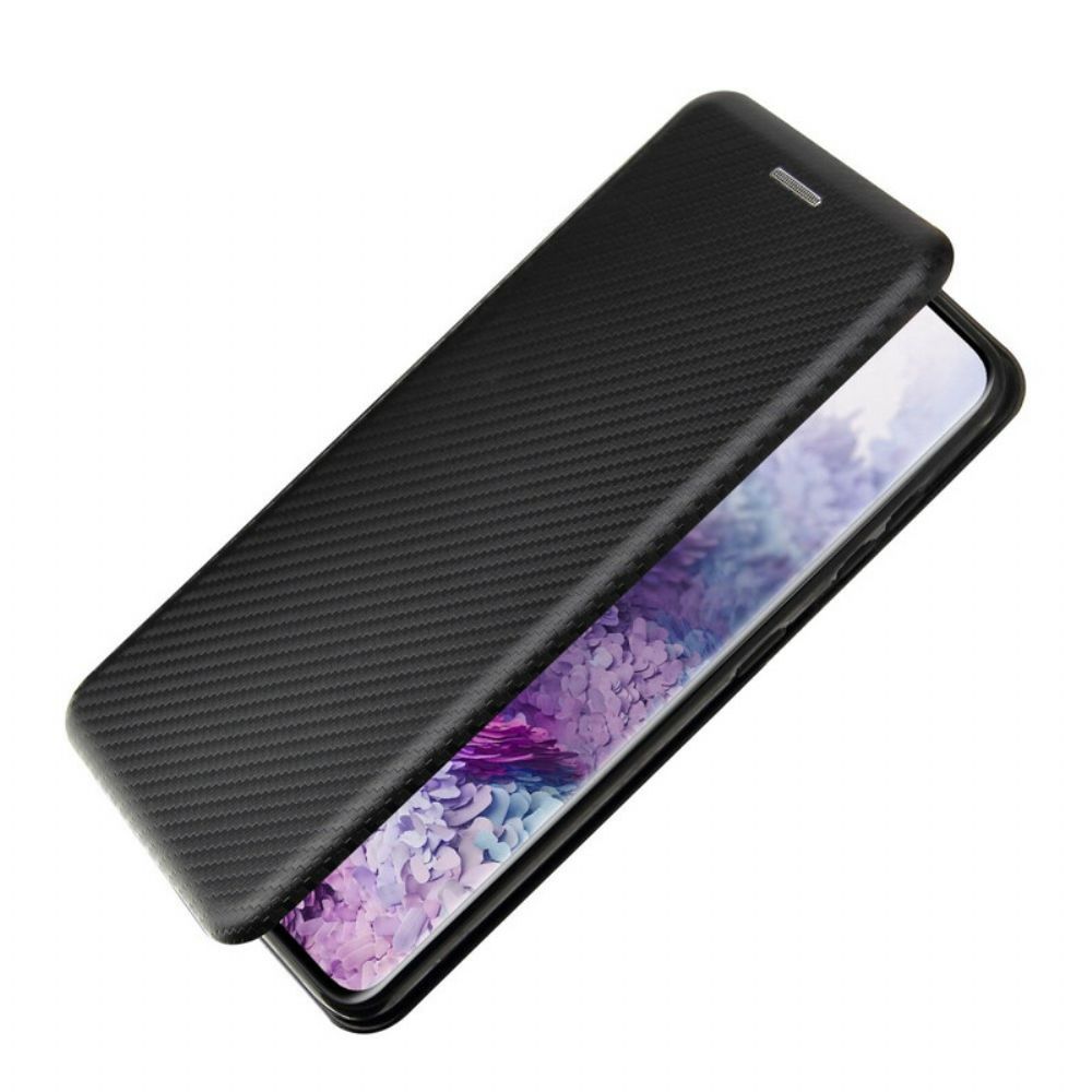 Schutzhülle Für Samsung Galaxy S21 5G Flip Case Kohlefaser