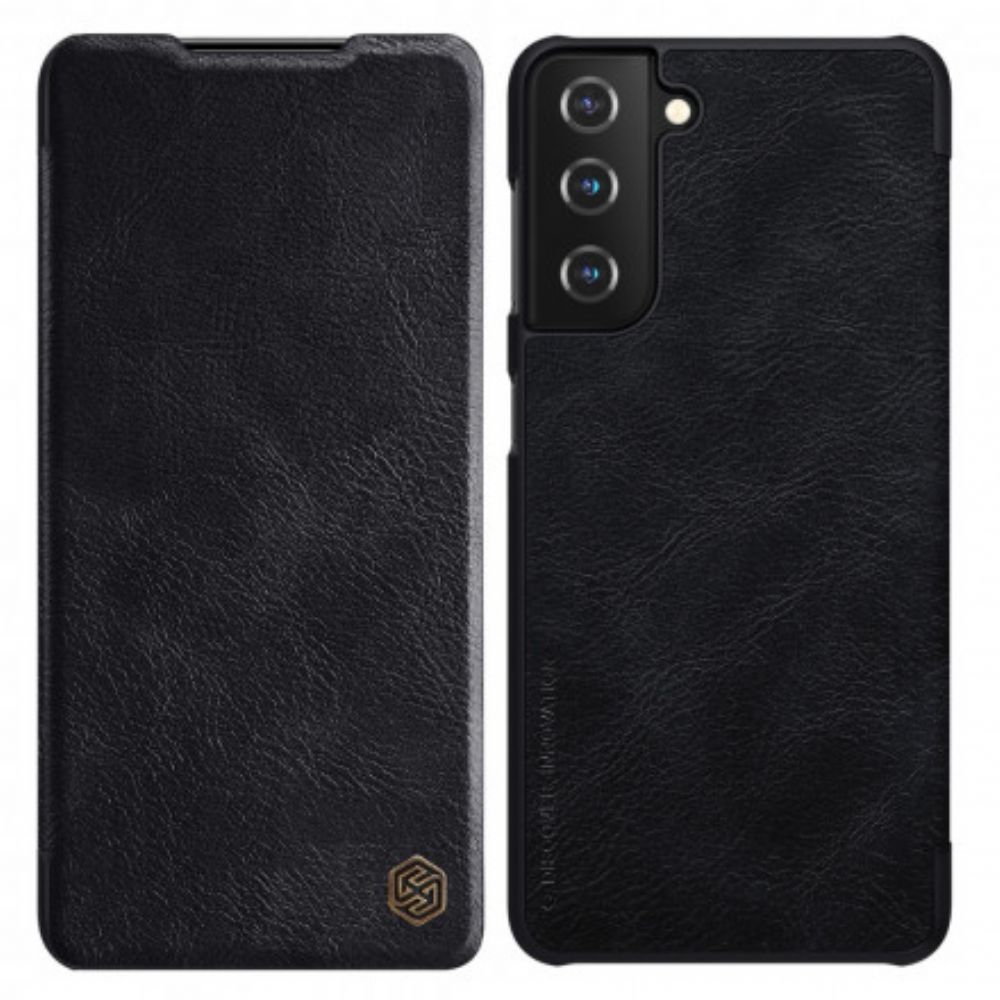 Schutzhülle Für Samsung Galaxy S21 5G Flip Case Nillkin Qin-serie