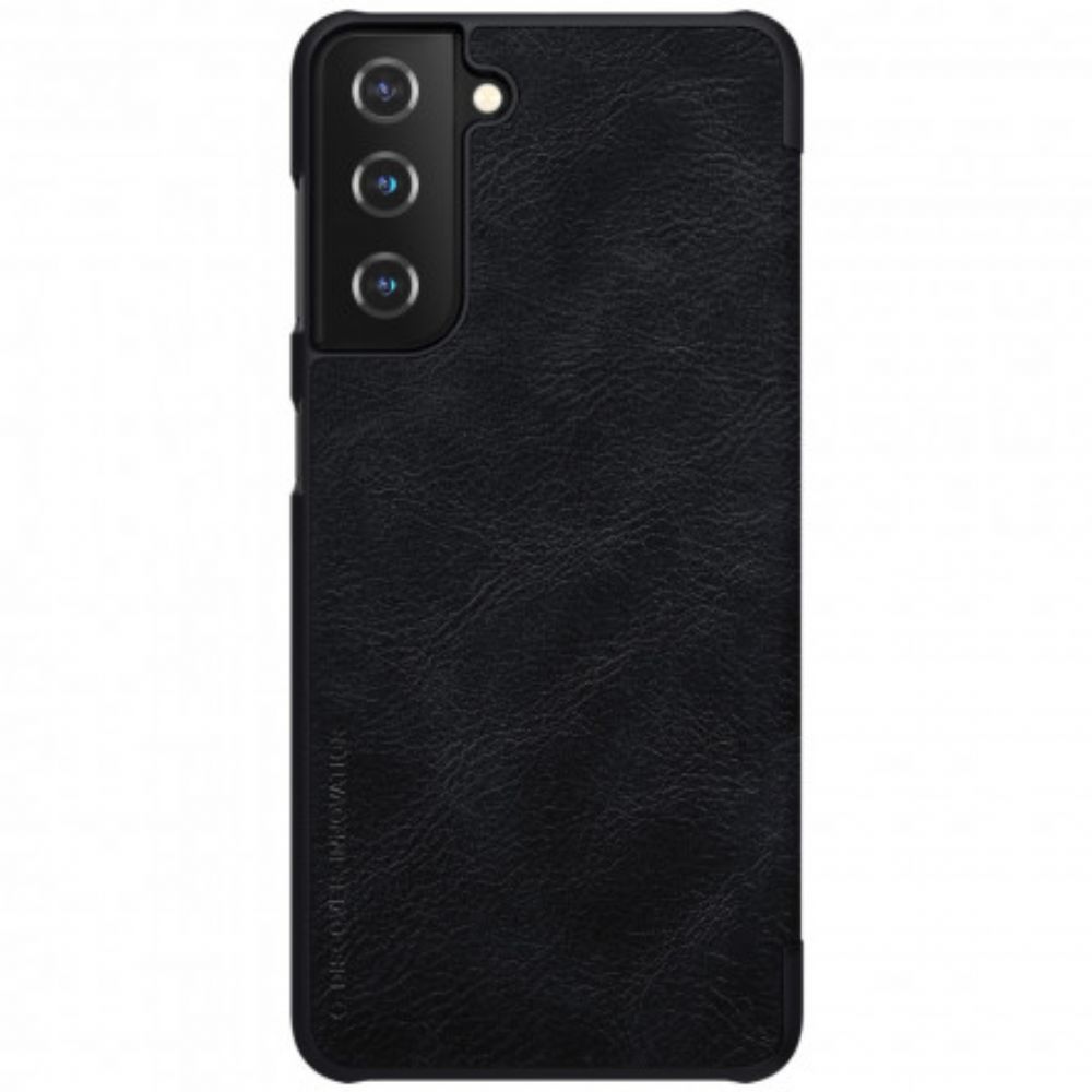 Schutzhülle Für Samsung Galaxy S21 5G Flip Case Nillkin Qin-serie