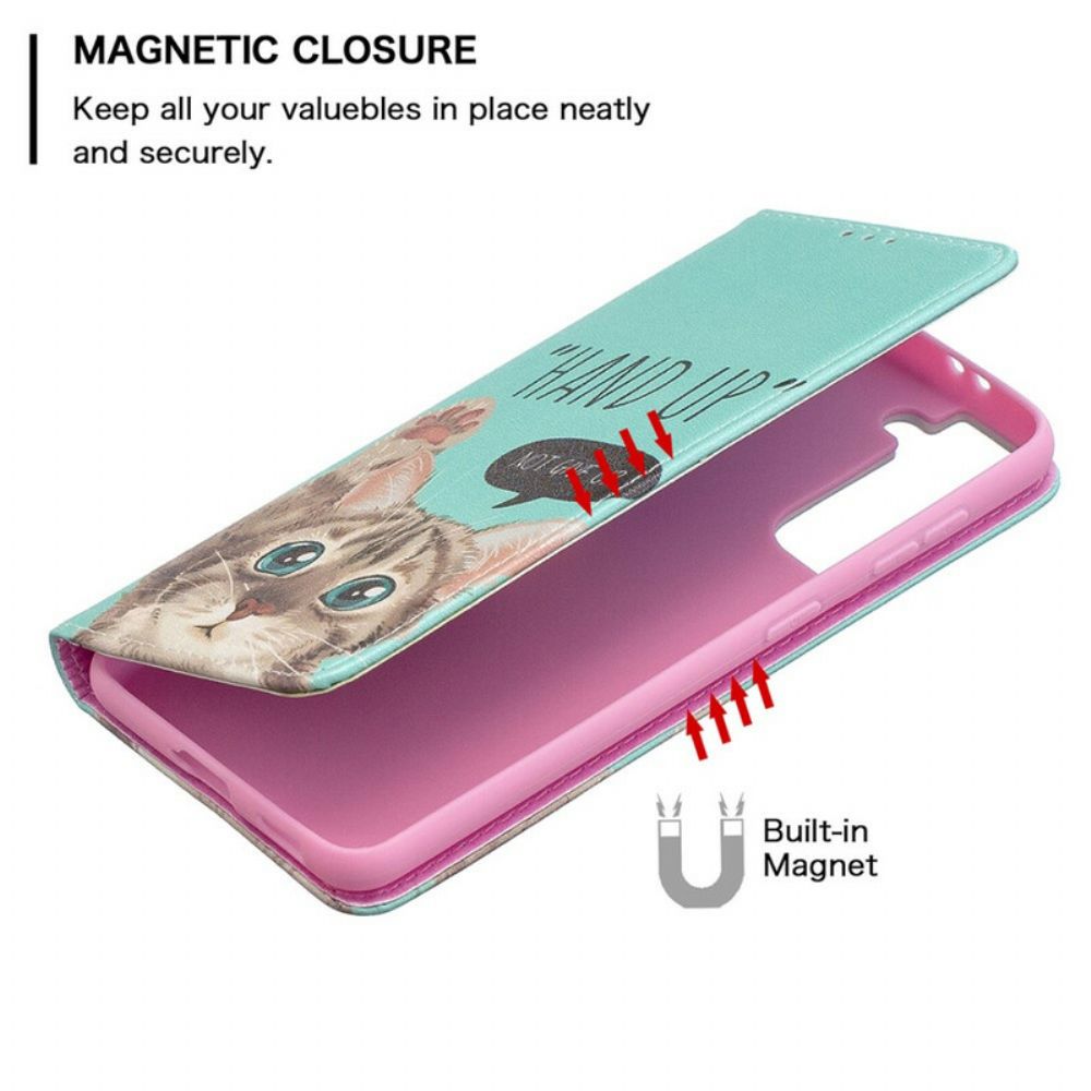 Schutzhülle Für Samsung Galaxy S21 5G Flip Case Übergabe