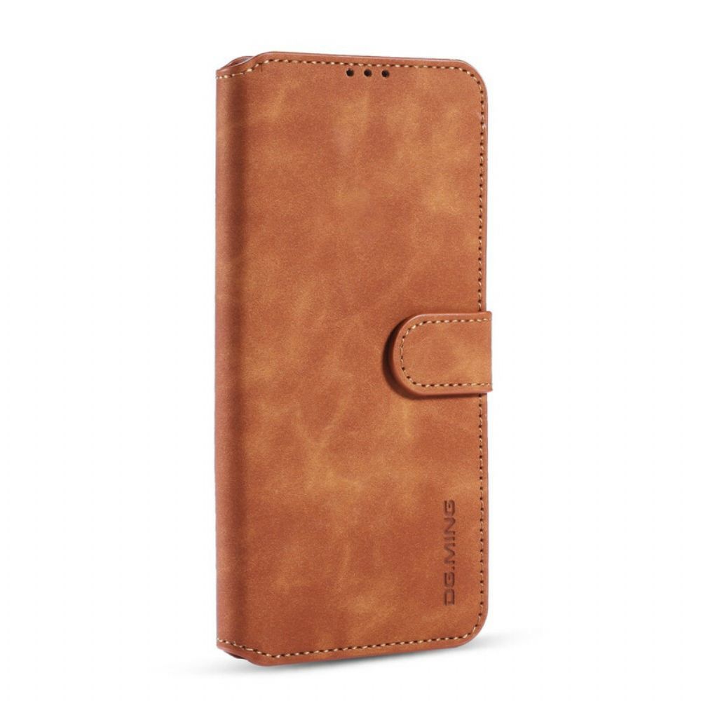 Flip Case Für Xiaomi Redmi Note 9S / Note 9 Pro Dg.ming Retro