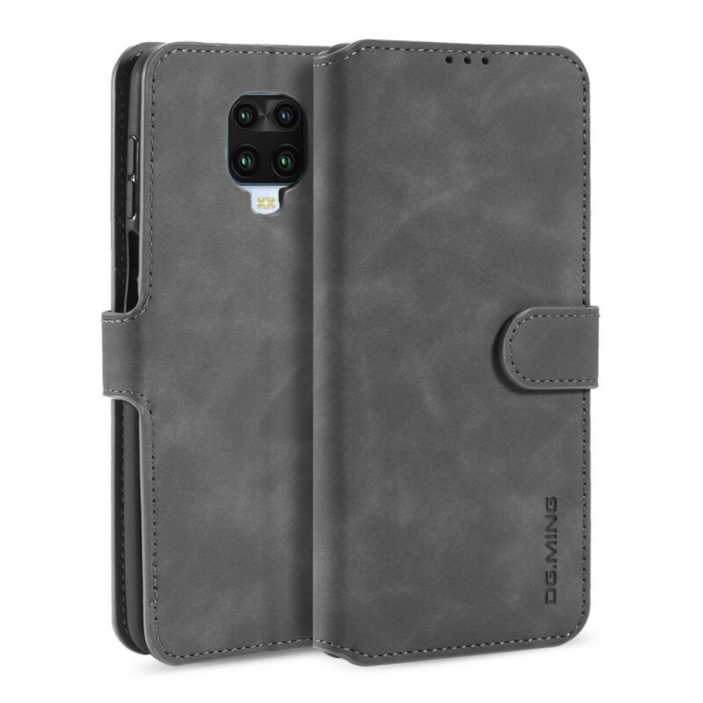 Flip Case Für Xiaomi Redmi Note 9S / Note 9 Pro Dg.ming Retro