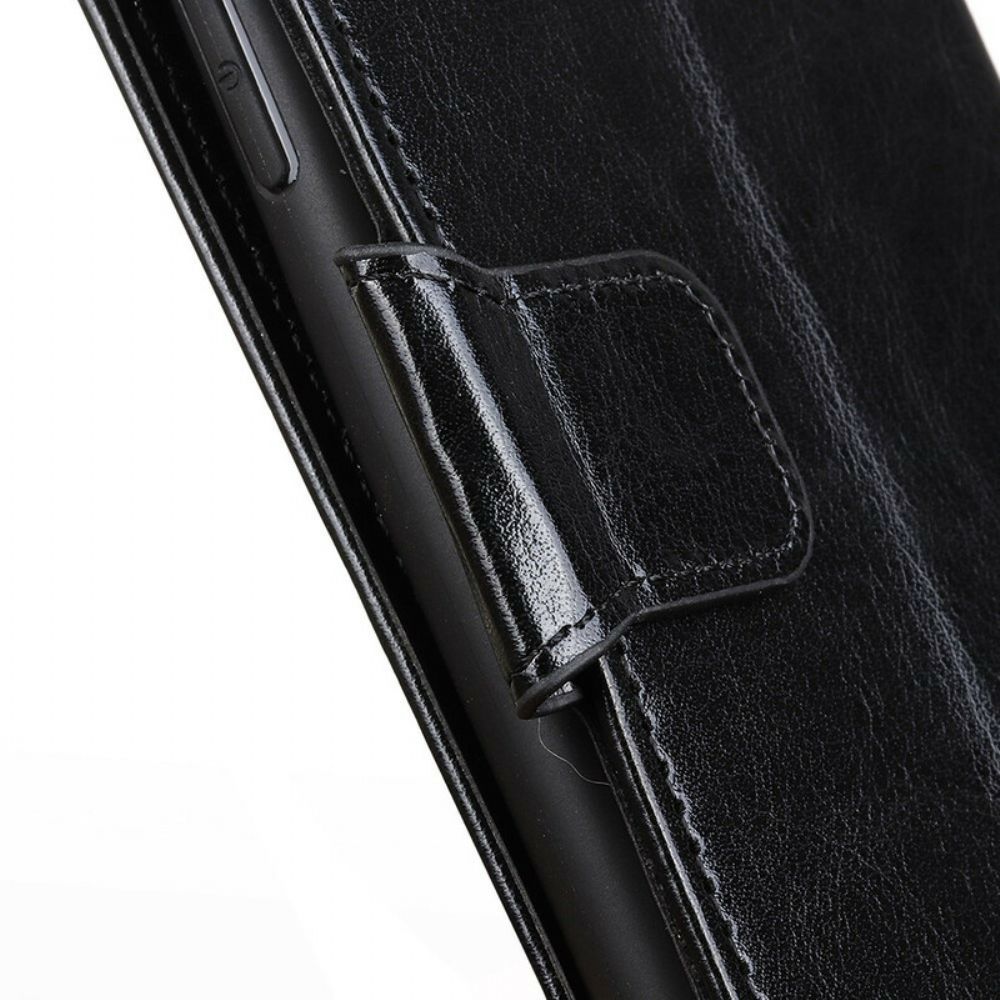 Flip Case Für Xiaomi Redmi Note 9S / Note 9 Pro Klassisches Kunstleder