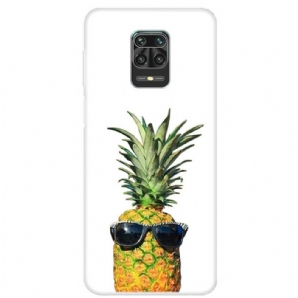 Handyhülle Für Xiaomi Redmi Note 9S / Note 9 Pro Brille Ananas