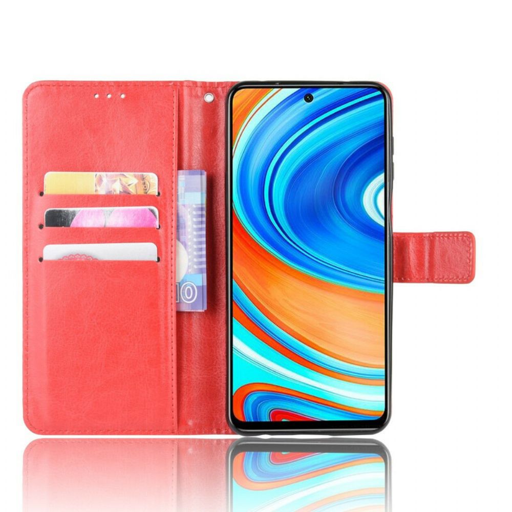 Lederhüllen Für Xiaomi Redmi Note 9S / Note 9 Pro Auffälliges Kunstleder