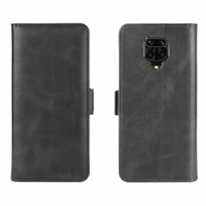 Lederhüllen Für Xiaomi Redmi Note 9S / Note 9 Pro Flip Case Doppelklappe