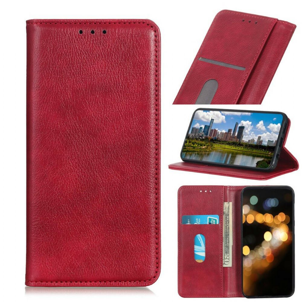 Schutzhülle Für Xiaomi Redmi Note 9S / Note 9 Pro Flip Case Elegance Spaltleder