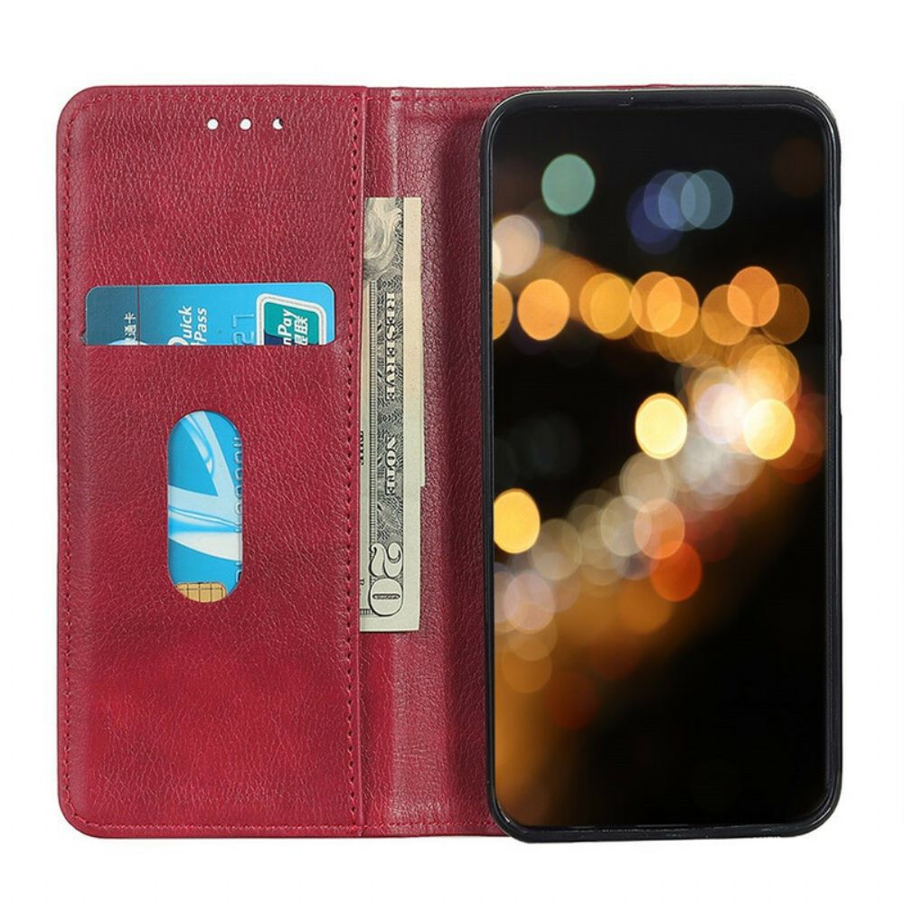 Schutzhülle Für Xiaomi Redmi Note 9S / Note 9 Pro Flip Case Elegance Spaltleder