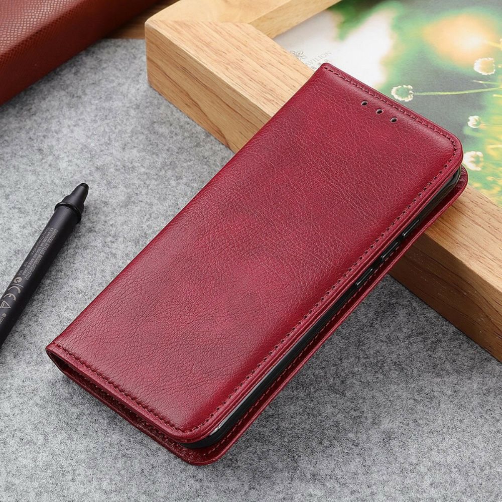 Schutzhülle Für Xiaomi Redmi Note 9S / Note 9 Pro Flip Case Elegance Spaltleder