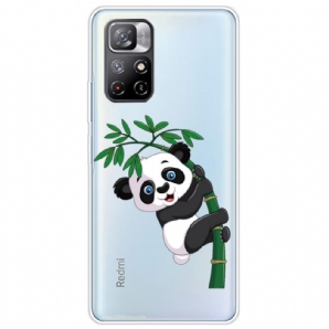 Hülle Für Poco M4 Pro 5G Panda Auf Bambus