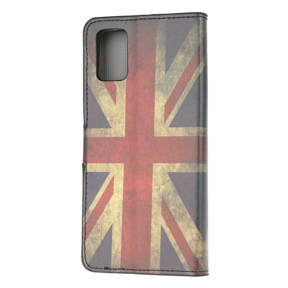 Flip Case Für Samsung Galaxy A52 4G / A52 5G / A52s 5G England-flagge