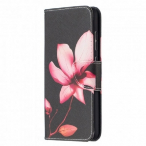 Flip Case Für Samsung Galaxy A52 4G / A52 5G / A52s 5G Rosa Blume