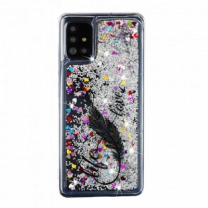 Handyhülle Für Samsung Galaxy A52 4G / A52 5G / A52s 5G Leben & Liebe Glitzer