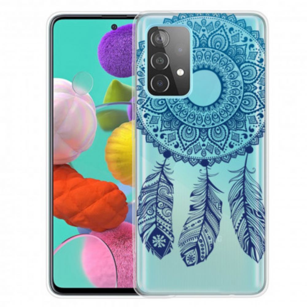 Hülle Für Samsung Galaxy A52 4G / A52 5G / A52s 5G Einzelnes Blumen-mandala