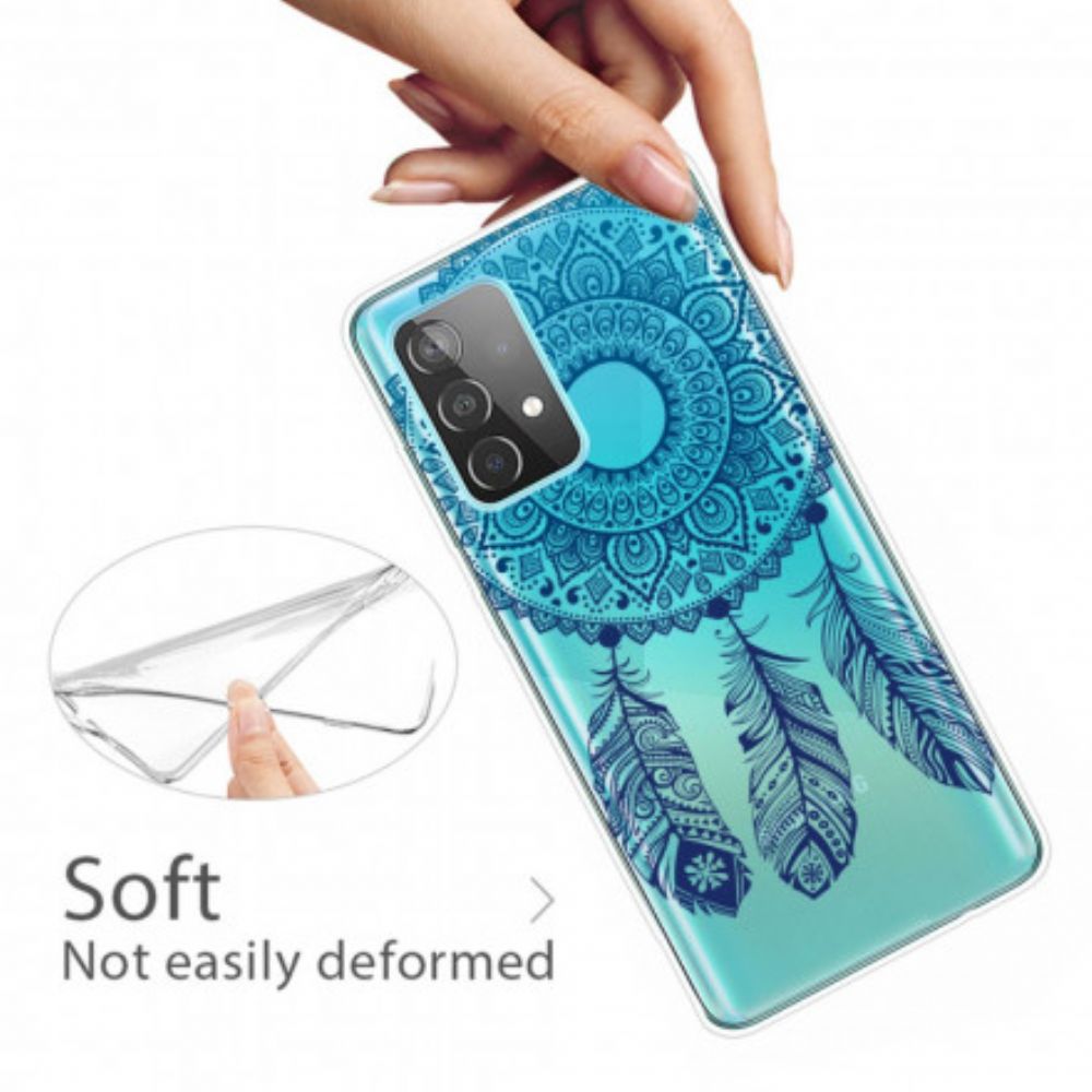 Hülle Für Samsung Galaxy A52 4G / A52 5G / A52s 5G Einzelnes Blumen-mandala