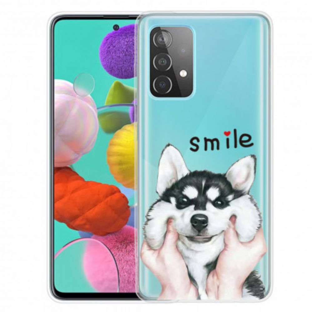 Hülle Für Samsung Galaxy A52 4G / A52 5G / A52s 5G Lächle Hund