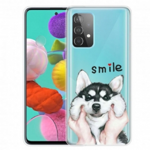 Hülle Für Samsung Galaxy A52 4G / A52 5G / A52s 5G Lächle Hund