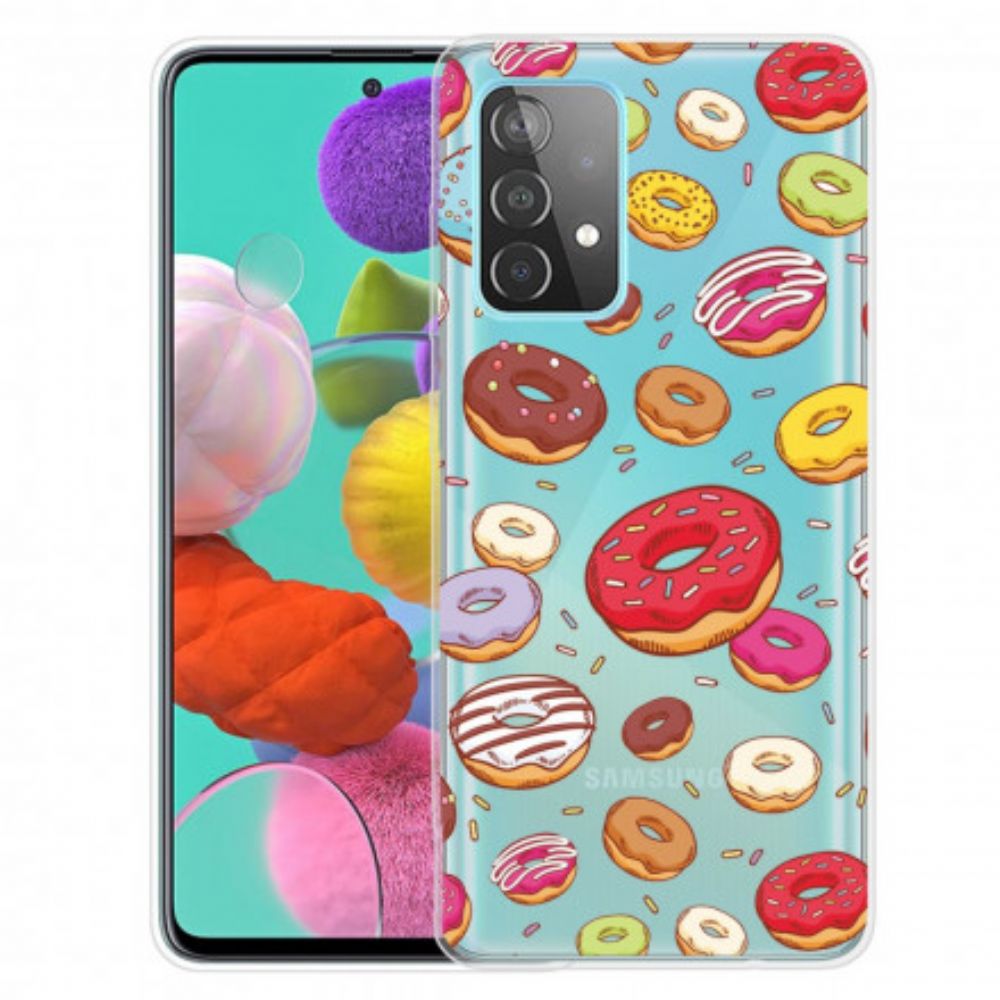 Hülle Für Samsung Galaxy A52 4G / A52 5G / A52s 5G Liebe Donuts