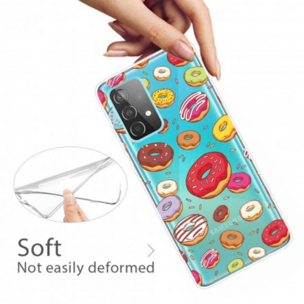 Hülle Für Samsung Galaxy A52 4G / A52 5G / A52s 5G Liebe Donuts