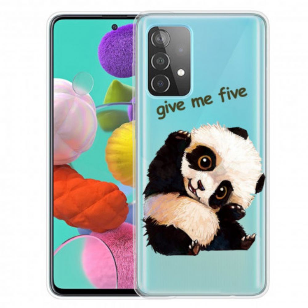 Hülle Für Samsung Galaxy A52 4G / A52 5G / A52s 5G Panda Gib Mir Fünf