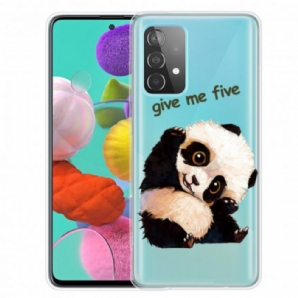 Hülle Für Samsung Galaxy A52 4G / A52 5G / A52s 5G Panda Gib Mir Fünf