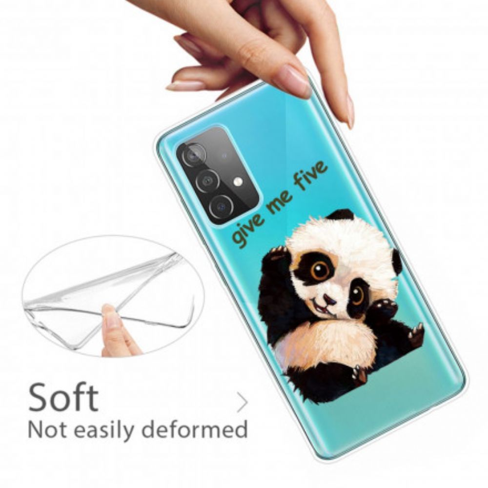 Hülle Für Samsung Galaxy A52 4G / A52 5G / A52s 5G Panda Gib Mir Fünf