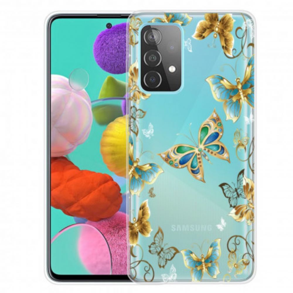 Hülle Für Samsung Galaxy A52 4G / A52 5G / A52s 5G Schmetterlings-design