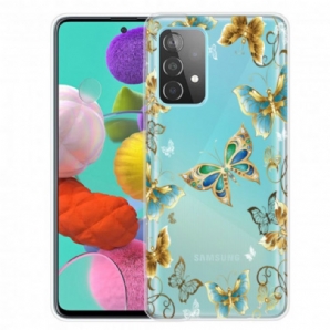 Hülle Für Samsung Galaxy A52 4G / A52 5G / A52s 5G Schmetterlings-design