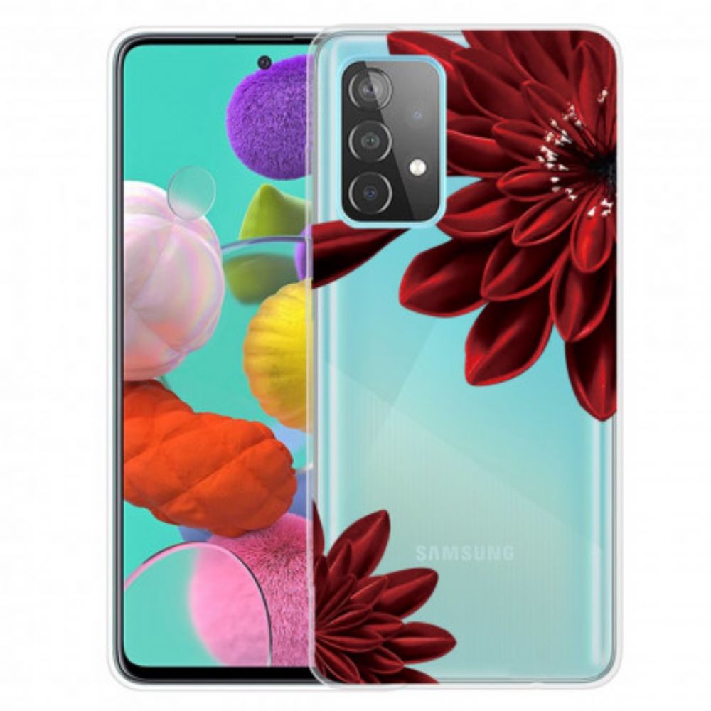 Hülle Für Samsung Galaxy A52 4G / A52 5G / A52s 5G Wildblumen